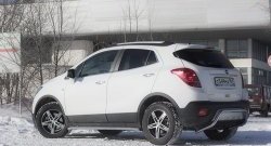 9 399 р. Защита заднего бампера из трубы диаметром 51 мм Petroil Tuning Opel Mokka  дорестайлинг (2012-2016)  с доставкой в г. Москва. Увеличить фотографию 2