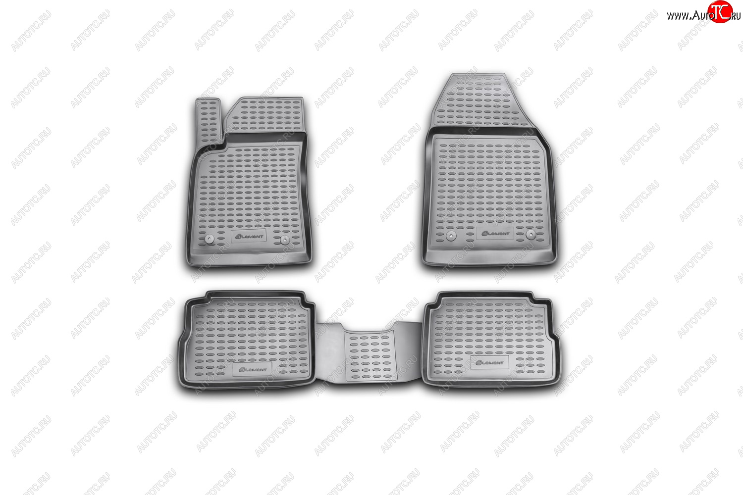 2 199 р. Комплект ковриков салона Element (полиуретан) Opel Vectra C седан дорестайлинг (2002-2005) (Черные)  с доставкой в г. Москва