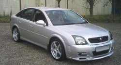 Накладка на передний бампер CT Opel Vectra C лифтбэк дорестайлинг (2002-2006)