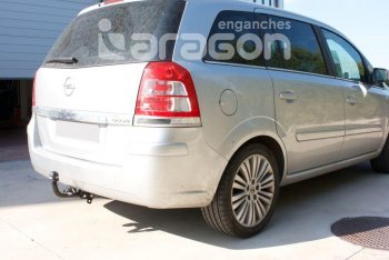 22 699 р. Фаркоп Aragon. (шар A) Opel Zafira В дорестайлинг (2005-2008)  с доставкой в г. Москва. Увеличить фотографию 2