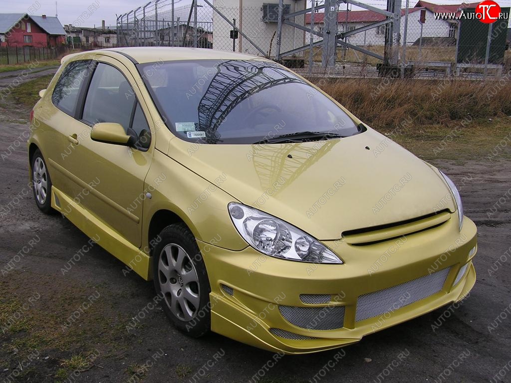 24 499 р. Передний бампер Rieger Peugeot 307 универсал дорестайлинг (2001-2005)  с доставкой в г. Москва