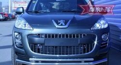 Защита переднего бампера двойная Souz-96 (d460/42) Peugeot 4007 (2007-2012)