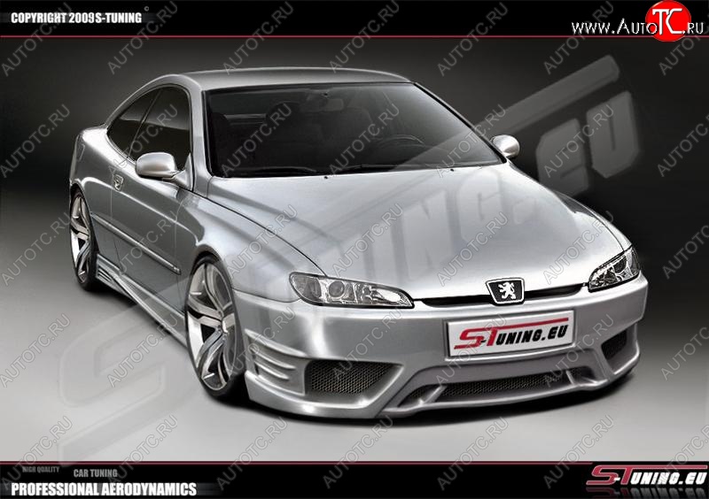 25 899 р. Передний бампер COUPE ST Peugeot 406 8B седан дорестайлинг (1995-1999)  с доставкой в г. Москва