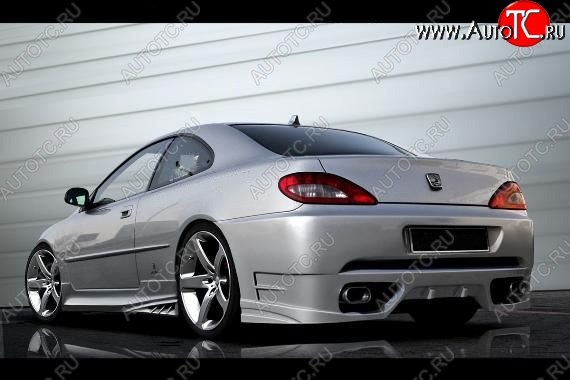 22 899 р. Задний бампер COUPE R1 Peugeot 406 8B седан дорестайлинг (1995-1999)  с доставкой в г. Москва