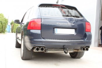 22 699 р. Фаркоп Aragon.(шар V)  Audi Q7 (4L,  4M), Porsche Cayenne (955,  957,  958,  PO536), Volkswagen Touareg (GP,  NF,  CR)  с доставкой в г. Москва. Увеличить фотографию 5