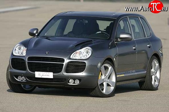 21 499 р. Накладка на передний бампер Gemballa Aero I Porsche Cayenne 955 (2002-2006) (Неокрашенная)  с доставкой в г. Москва