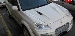 27 649 р. Пластиковый капот Techart Magnum II Porsche Cayenne 957 (2007-2010) (Неокрашенный)  с доставкой в г. Москва. Увеличить фотографию 2