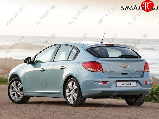 3 099 р. Задняя левая ремонтная арка AUTOFERRUM  Chevrolet Cruze  J305 (2009-2015) хэтчбек дорестайлинг, хэтчбек рестайлинг (Оцинкованная сталь 0,8 мм.)  с доставкой в г. Москва