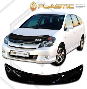 Дефлектор капота CA-Plastic Honda (Хонда) Stream (Стрим)  1 RN2,RN4, RN1, RN3, RN5 (2003-2006) 1 RN2,RN4, RN1, RN3, RN5 рестайлинг