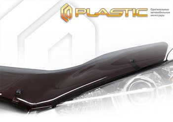 Дефлектор капота CA-Plastic Chery (Черри) Tiggo 8 PRO MAX (тигго) (2021-2025) дорестайлинг, рестайлинг