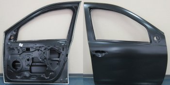 15 799 р. Правая дверь передняя BodyParts  Renault Duster  HS - Sandero Stepway  (BS) (Неокрашенная)  с доставкой в г. Москва. Увеличить фотографию 1