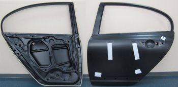 Левая дверь задняя BodyParts Honda (Хонда) Civic (Цивик)  FD (2005-2011) FD седан дорестайлинг, седан рестайлинг