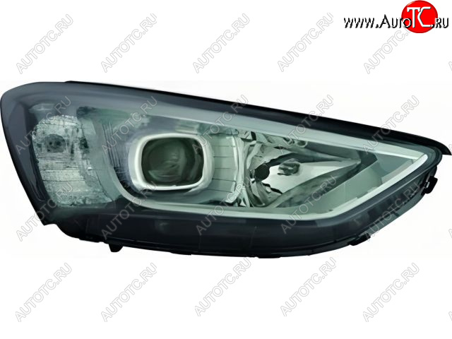 12 299 р. Правая фара (корректор, линзован) BodyParts Hyundai Santa Fe DM дорестайлинг (2012-2016)  с доставкой в г. Москва