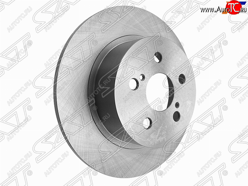 1 749 р. Задний тормозной диск (не вентилируемый) SAT  Toyota Avensis  T220 седан (1997-2003) дорестайлинг, рестайлинг  с доставкой в г. Москва