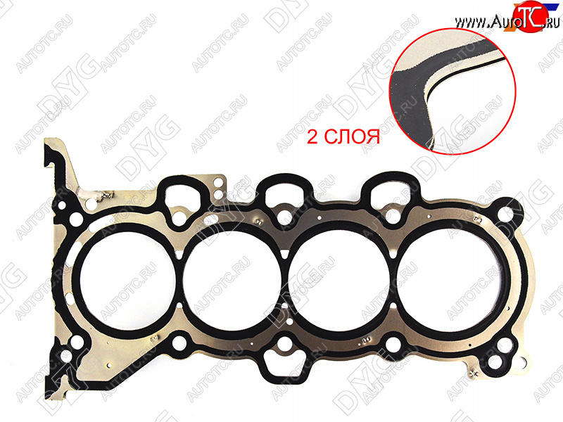 2 579 р. Прокладка ГБЦ 2,0 G4NA металл DYG Hyundai Tucson TL дорестайлинг (2015-2018)  с доставкой в г. Москва
