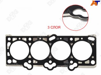 1 869 р. Прокладка ГБЦ G4GCG4GB 1,82,0(металл) DYG Hyundai Coupe (2002-2008)  с доставкой в г. Москва. Увеличить фотографию 2