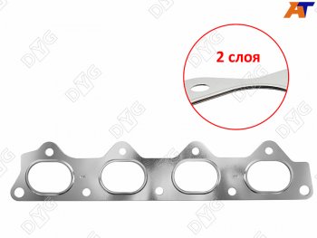 Прокладка выпускного коллектора 4GJP 2,0 DYG Hyundai Starex/H1 A1 дорестайлинг (1997-2004)