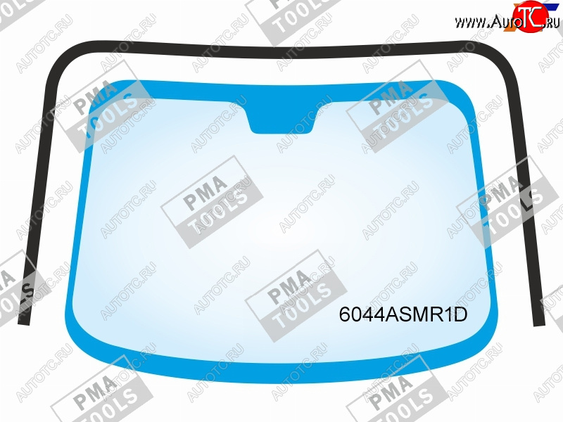 2 999 р. Молдинг лобового стекла (панорамная крыша) PMA Nissan Qashqai 1 дорестайлинг (2007-2010)  с доставкой в г. Москва