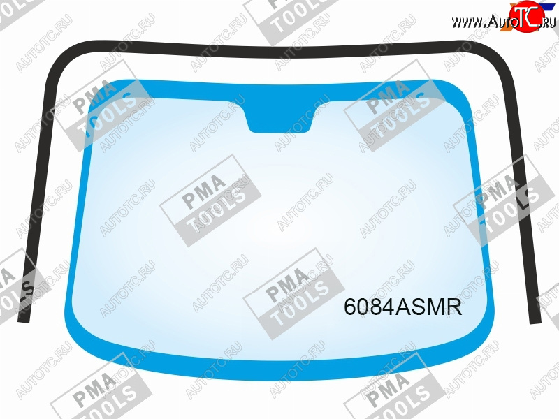 3 399 р. Молдинг лобового стекла (П-образный) PMA Nissan Qashqai 2 J11 дорестайлинг (2013-2019)  с доставкой в г. Москва