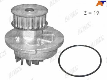 Насос водяного охлаждения с прокладкой DOLZ Chevrolet Aveo T300 хэтчбек (2011-2015)