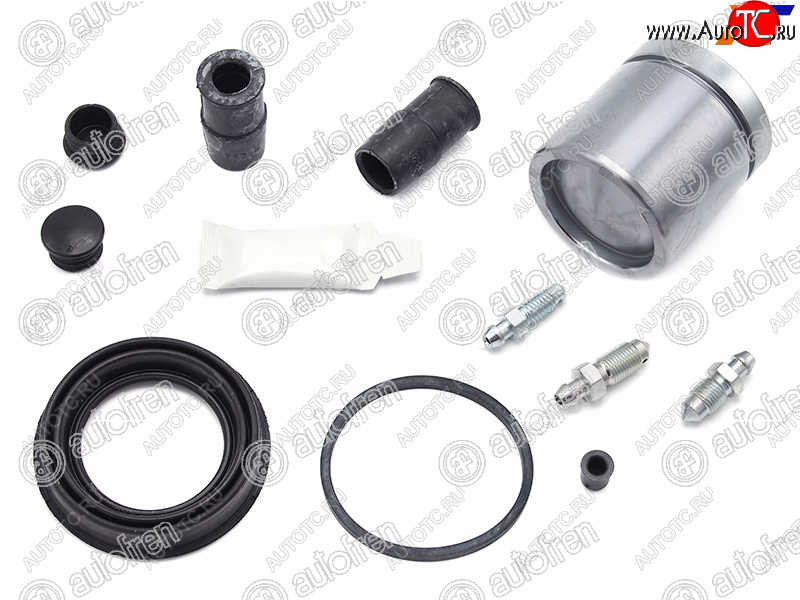 1 699 р. Ремкомплект суппорта передний + поршень 54mm AUTOFREN   BMW 3 серия  E90 (2004-2012), Skoda Octavia  A5 (2004-2013), Skoda Rapid ( NH3,  NH1,  MK2) (2012-2025), Volkswagen Polo ( 5,  Mk5,  Mk6) (2009-2022)  с доставкой в г. Москва