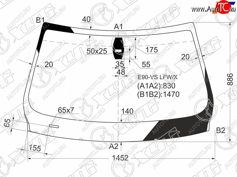 7 599 р. Стекло лобовое (Датчик дождя) XYG  BMW 3 серия ( E90,  E91) (2004-2012) седан дорестайлинг, универсал дорестайлинг, седан рестайлинг, универсал рестайлинг  с доставкой в г. Москва