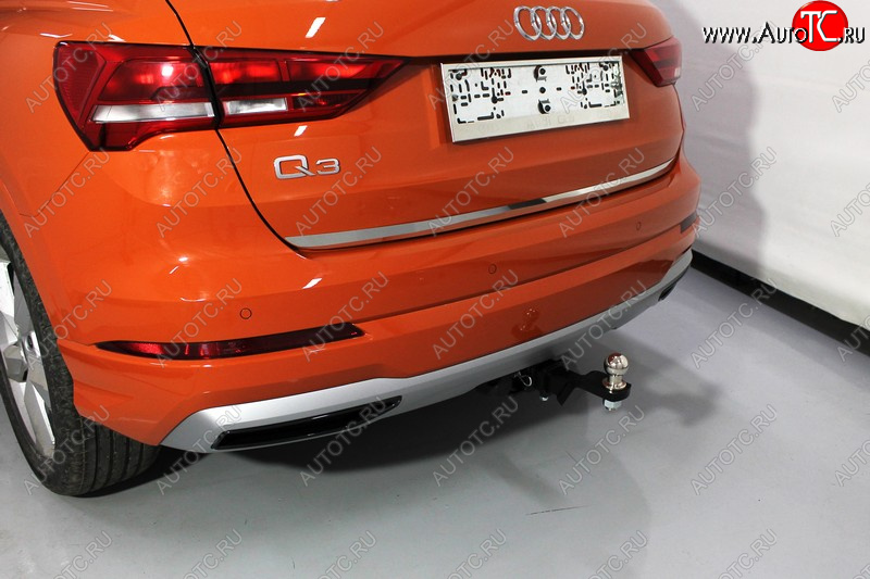 16 499 р. Фаркоп (тягово-сцепное устройство) ТСС Тюнинг Audi Q3 F3 (2018-2022) (оцинкованный, шар E)  с доставкой в г. Москва