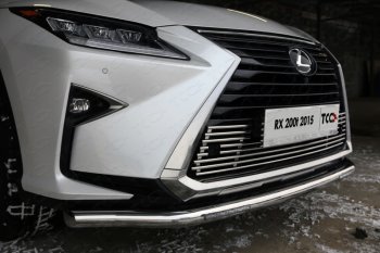 Нижняя декоративная вставка в бампер (кроме F-Sport) ТСС Тюнинг  RX  200T, RX350  AL20, RX450  AL20 ()