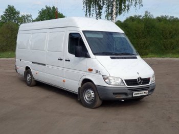 Защита порогов труба d42,4 мм ТСС Тюнинг Mercedes-Benz Sprinter W906 рестайлинг (2014-2018) ()