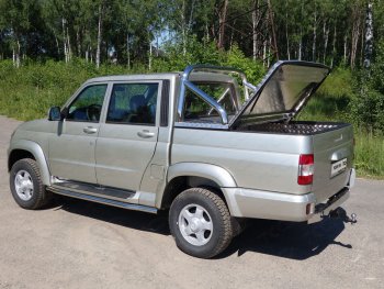 Защита кузова (для крышки) d71,6 мм ТСС Тюнинг Уаз (uaz) Патриот (Patriot)  23632 (2014-2024) 23632 1 рестайлинг пикап, 2-ой рестайлинг пикап