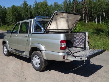 Защита кузова и заднего стекла (для крышки) d 76,1 мм ТСС Тюнинг Уаз (uaz) Патриот (Patriot)  23632 (2014-2024) 23632 1 рестайлинг пикап, 2-ой рестайлинг пикап