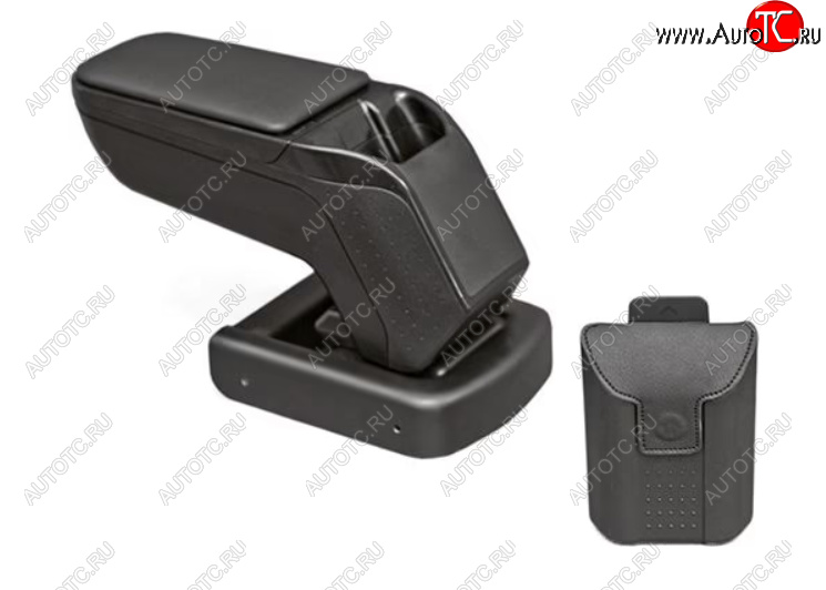 10 899 р. Подлокотник ARMSTER 2 BLACK для PEUGEOT 308 2007-2013 Пежо Peugeot 308 T7 хэтчбек 5 дв. дорестайлинг (2007-2011) (Чёрный)  с доставкой в г. Москва