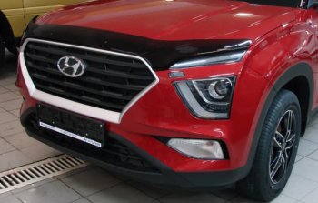 Дефлектор капота SIM Hyundai IX25 GS дорестайлинг (2014-2017)