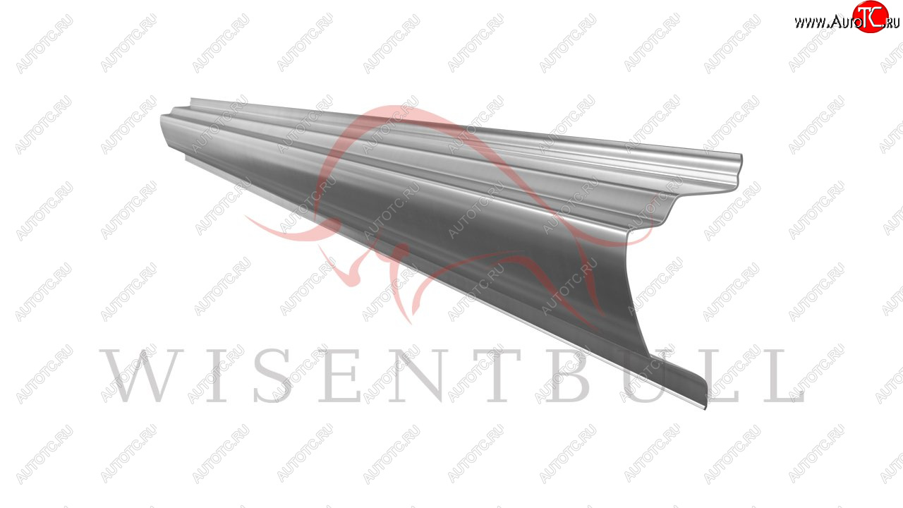 2 189 р. Ремонтный левый порог Wisentbull Peugeot 407 универсал (2004-2011)  с доставкой в г. Москва