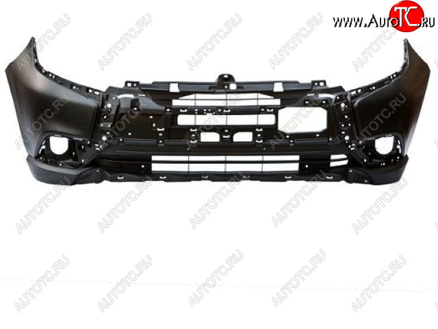 7 649 р. Передний бампер BODYPARTS Mitsubishi Outlander GF 2-ой рестайлинг (2015-2018) (неокрашенный)  с доставкой в г. Москва