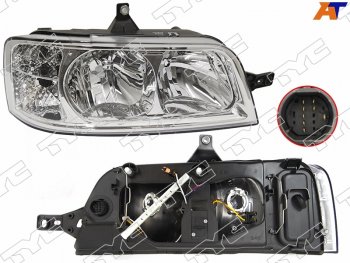 Фара правая (под электрокорректор) TYC CITROEN (Ситроен) Jumper (Джампер)  244 (2002-2006) 244 рестайлинг