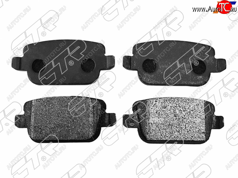 1 889 р. Колодки тормозные задние RH-LH SAT Ford Mondeo Mk4,DG дорестайлинг, универсал (2007-2010)  с доставкой в г. Москва