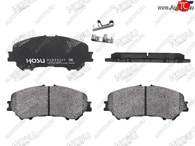 1 299 р. Колодки тормозные перед FR-FL SAT Nissan Qashqai 2 J11 дорестайлинг (2013-2019)  с доставкой в г. Москва