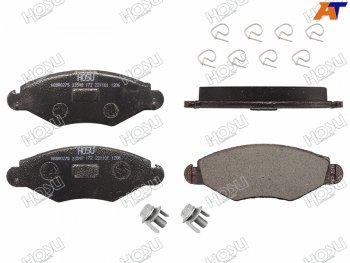 1 369 р. Колодки тормозные перед FR-FL SAT  Peugeot 206 ( хэтчбэк 3 дв.,  хэтчбэк 5 дв.,  седан) (2003-2009) 2AC рестайлинг, 2AC рестайлинг, 2B рестайлинг  с доставкой в г. Москва. Увеличить фотографию 2