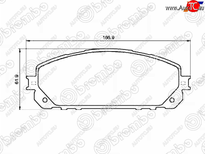 6 499 р. Колодки тормозные передние FL-FR SAT Jeep Cherokee KL дорестайлинг (2014-2017)  с доставкой в г. Москва