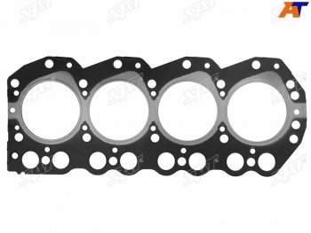 1 699 р. Прокладка ГБЦ TD27 (T=1.30) SAT Nissan Atlas F23 правый руль рестайлинг (1992-2007)  с доставкой в г. Москва. Увеличить фотографию 1
