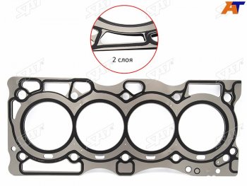 Прокладка ГБЦ QR20QR25DE SAT Nissan Teana 2 J32 дорестайлинг (2008-2011)