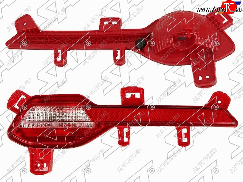 1 539 р. Правый фонарь в задний бампер SAT Hyundai Sonata LF рестайлинг (2017-2019)  с доставкой в г. Москва