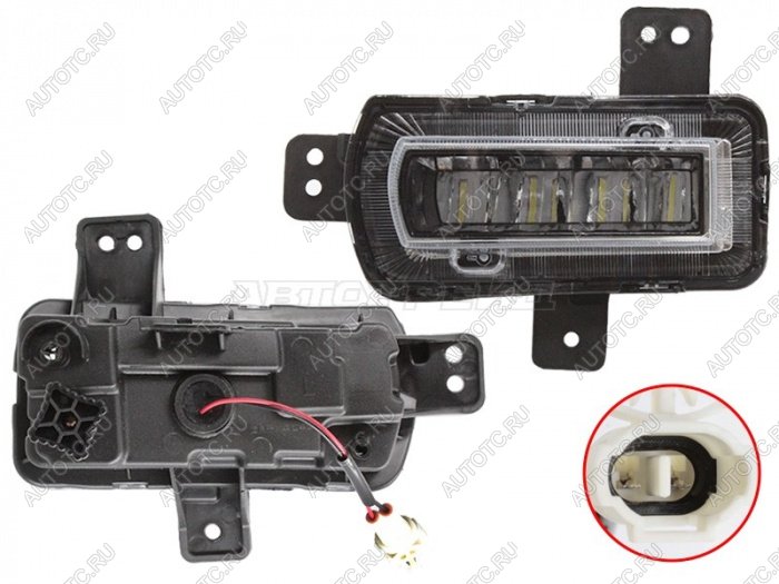 2 699 р. Левая противотуманная фара SAT Geely Coolray SX11 дорестайлинг (2018-2023)  с доставкой в г. Москва