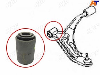 259 р. Сайлентблок переднего нижнего рычага FR SAT Nissan Pulsar N15 (1995-2000)  с доставкой в г. Москва. Увеличить фотографию 3