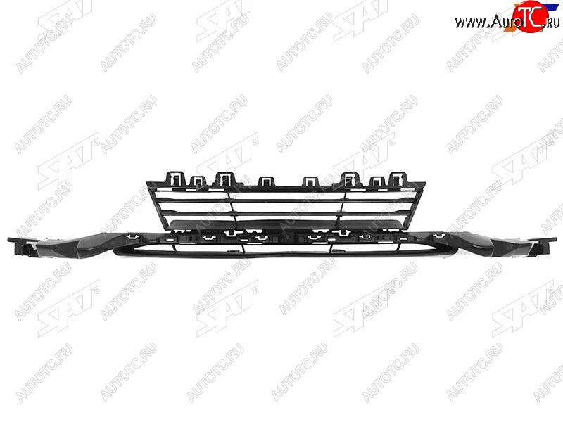 4 399 р. Нижняя решетка переднего бампера SAT  BMW 3 серия  F30 (2015-2018) седан рестайлинг  с доставкой в г. Москва