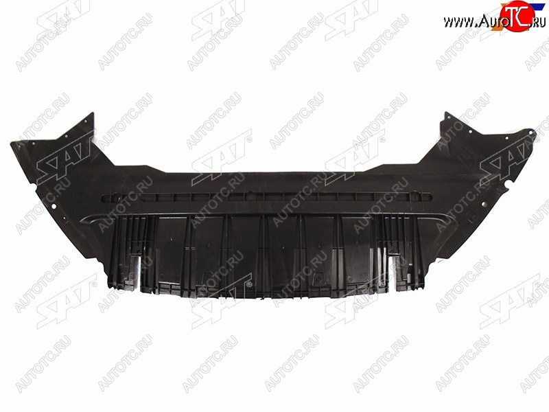 1 339 р. Защита переднего бампера (пыльник) SAT  Ford Mondeo (2010-2014) Mk4,BD рестайлинг, седан, Mk4,DG рестайлинг, универсал  с доставкой в г. Москва