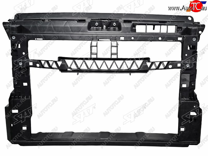 3 199 р. Рамка радиатора (телевизор) SAT  Volkswagen Polo  5 (2009-2020) седан дорестайлинг, седан рестайлинг  с доставкой в г. Москва