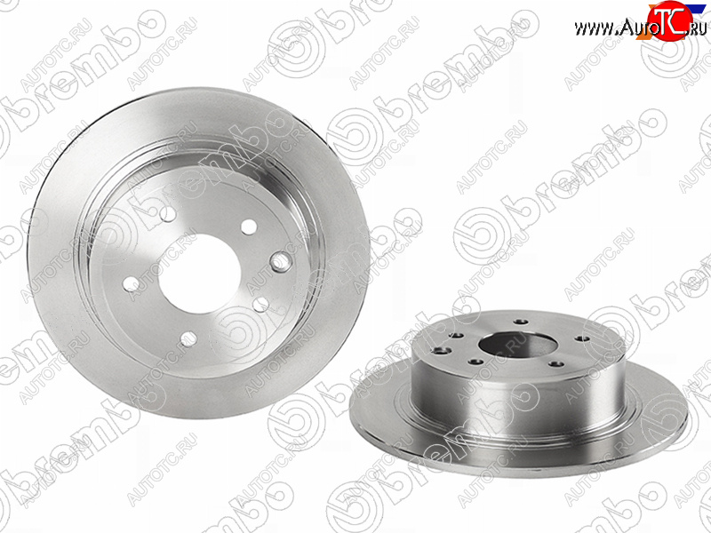 10 449 р.  Диск тормозной задний Ø291.5 BREMBO Nissan Teana 3 L33 дорестайлинг (2014-2020)  с доставкой в г. Москва