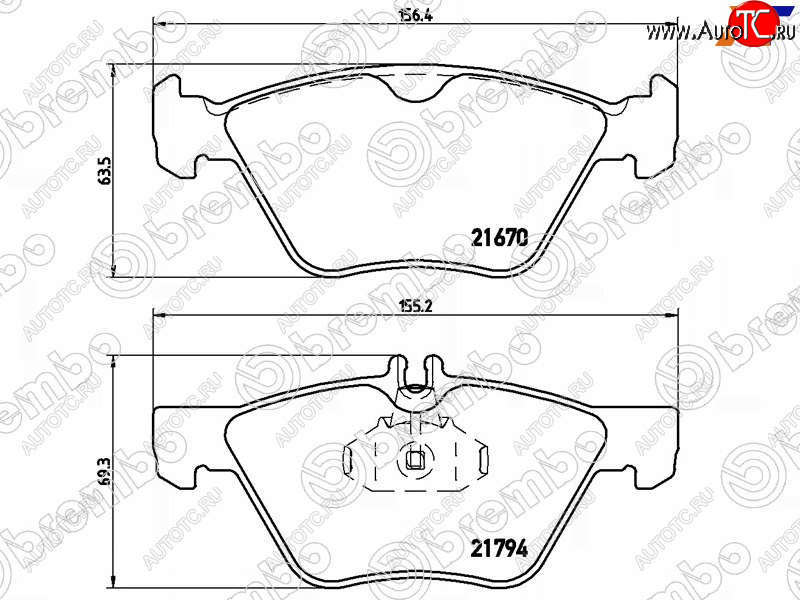 3 599 р. Колодки тормозные перед FR-FL SAT Mercedes-Benz E-Class W210 универсал рестайлинг (1999-2003)  с доставкой в г. Москва